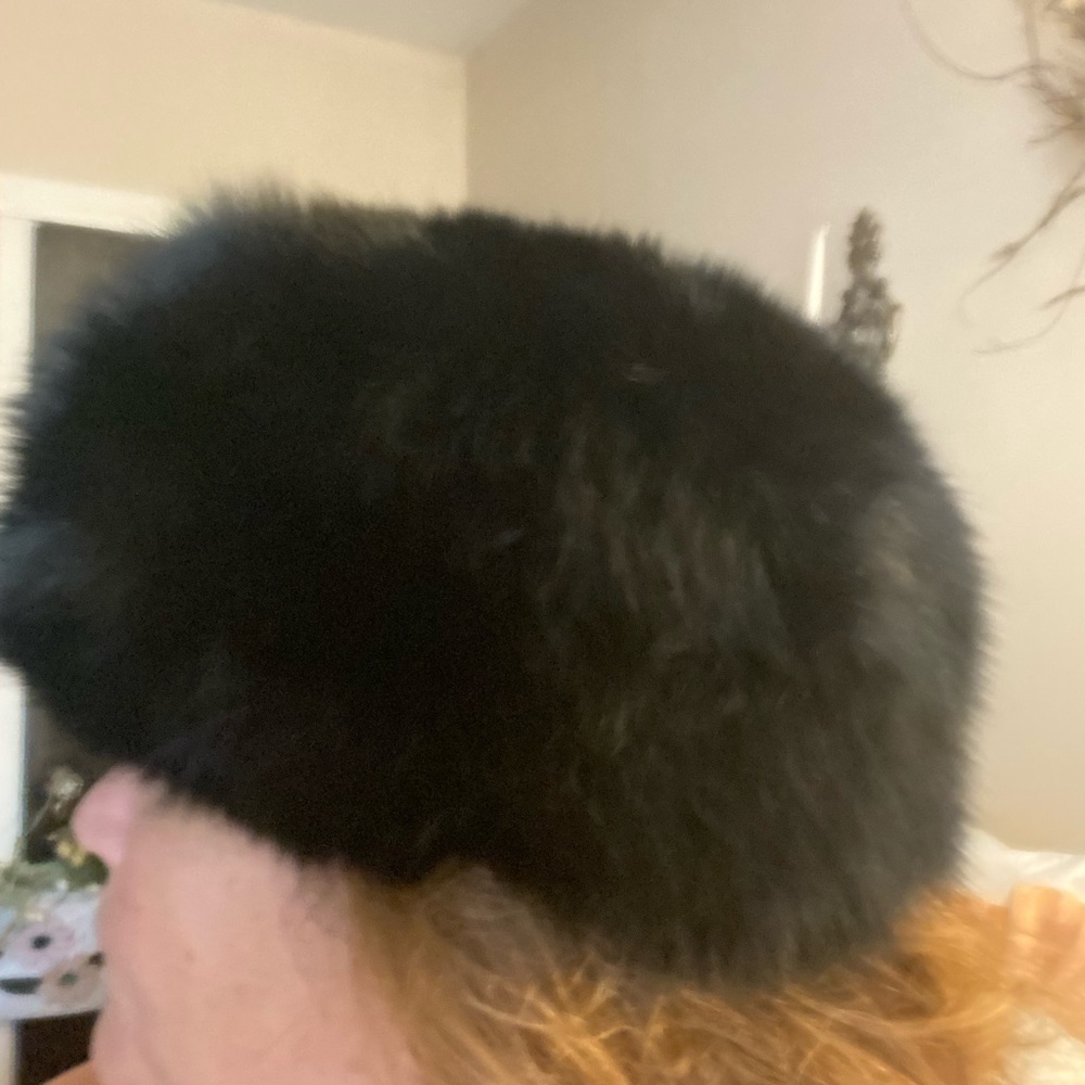 Vintage mink hat & cuffs